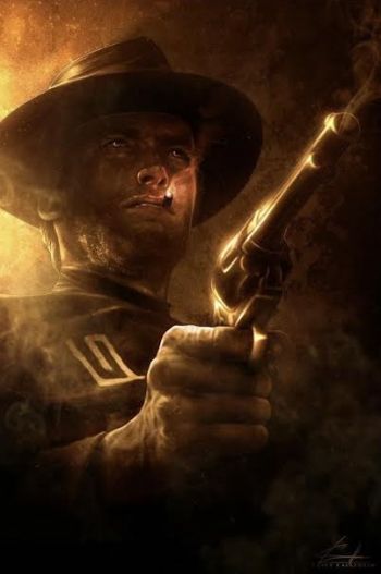 The Man with No Name" Variant 24" x 36" Limited Numbered Poster