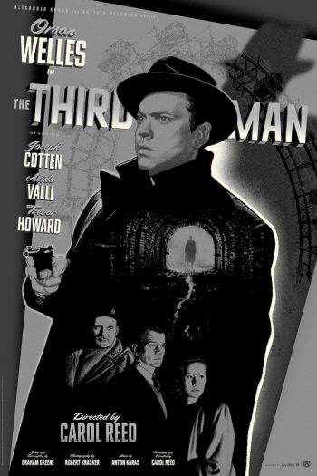 The Third Man - Silver & Black Metallic Variant 24" x 36" Poster