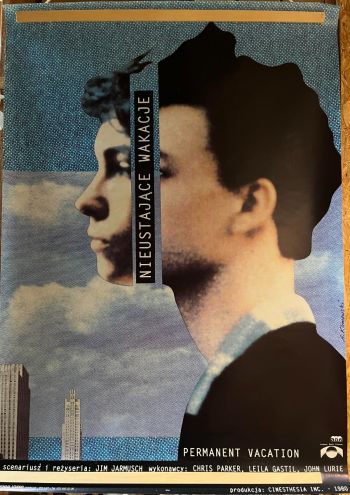 [波蘭老海報] Permanent Vacation/ Nieustajace wakacje 1980 Polish Movie Poster