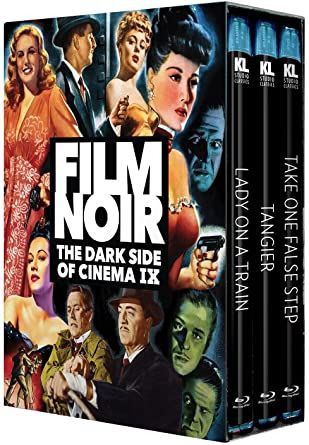 Film Noir: The Dark Side of Cinema IX [Lady on a Train / Tangier / Take One False Step] BR Boxset