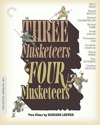 Criterion Collection: The Three Musketeers 三劍客/ The Four Musketeers四劍客: Two Films by Richard Lester 1973,74 4K + BR