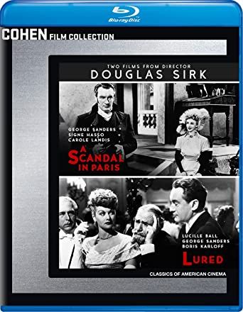 2 Film by Douglas Sirk: Lured / Scandal in Paris BR