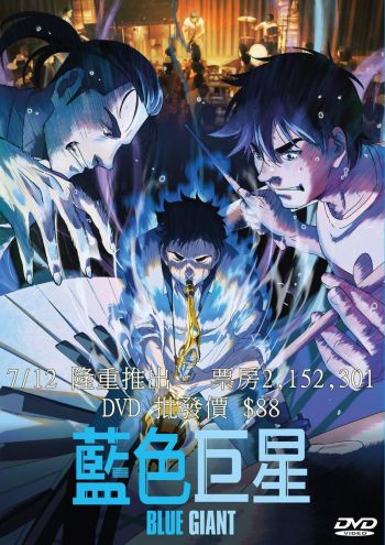 藍色巨星 Blue Giant (2023) DVD