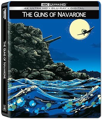 The Guns of Navarone 1961 SteelBook (4K Ultra HD + Blu-ray + Digital) [4K UHD]