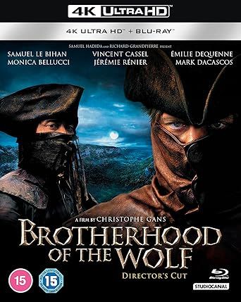 Brotherhood Of The Wolf 2001 狙魔特攻 (Director's Cut) (1 4K UHD + 3 BLU-RAY Discs)