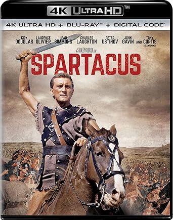 Spartacus 風雲羣英會 1960 4K Ultra HD + Blu-ray + Digital 