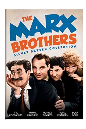 The Marx Brothers Silver Screen Collection (The Cocoanuts / Animal Crackers / Monkey Business / Horse Feathers / Duck Soup) DVD