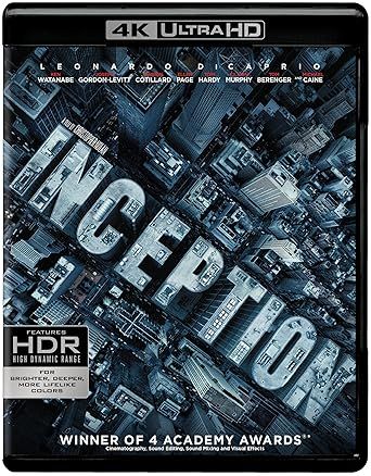 Inception 2010 潛行凶間 鐵盒版 (4K Ultra HD/BD) Steelbook 