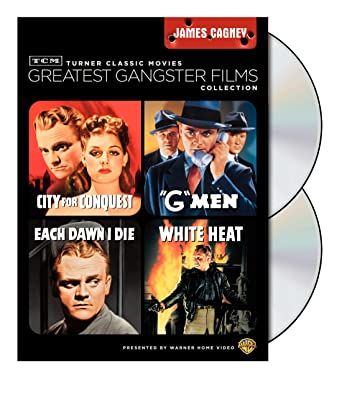 TCM Greatest Classic Film Collection: Gangsters - James Cagney (White Heat / City for Conquest / Each Dawn I Die / G Men) DVD