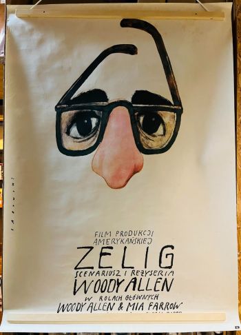 [波蘭老海報] Zelig 1983 Polish Movie Poster