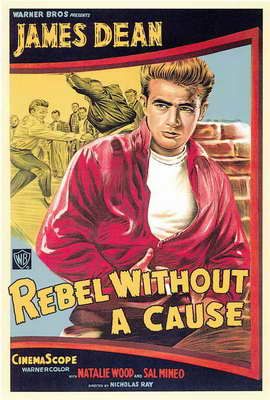 Rebel Without A Cause (James Dean) 阿飛正傳 Style D Poster