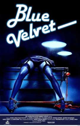 Blue Velvet藍色夜合花1986 Style F  Poster