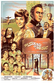 Sound of Music " Von Trapp" Regular Version Limited Numbered Poster