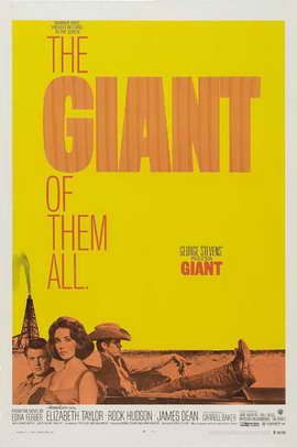 The Giant 天之驕子 (1956) Style A Poster