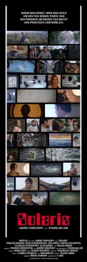 Solaris 飛向太空 (1972) German Style A  Door Movie Poster 