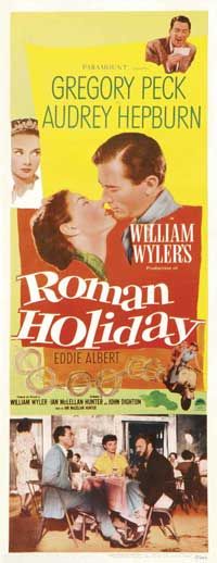 Roman Holiday (1953)羅馬假期(金枝玉葉)三人聚餐 Style B Poster