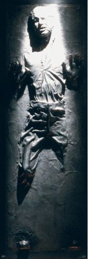 Star Wars Han Solo Carbonite 星球大戰 韓蘇洛(Harrison Ford) Poster