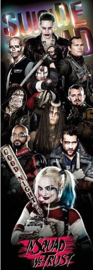 Suicide Squad 自殺特攻 (2016)長條 Long Course Poster