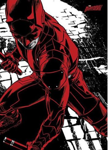 Marvel Daredevil Series Fight 夜魔俠 Poster