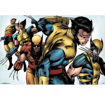Wolverine Evolution (86.3cmx56.8cm)Poster