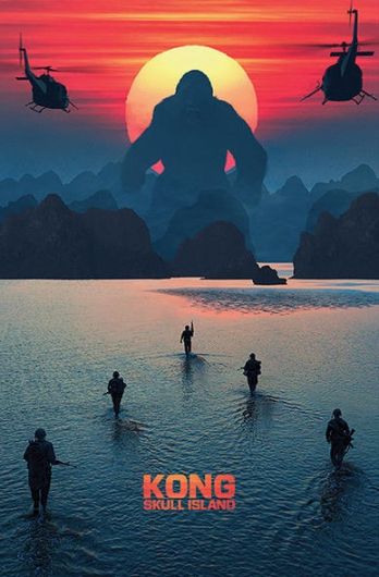 Kong Skull Island 金剛: 骷髏島Teaser Poster
