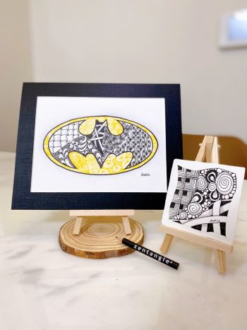 [已滿]【餅乾正念課】假期的療癒時光 ： 舒壓「禪繞畫」體驗 (2022/10/29  11:00-13:00) 