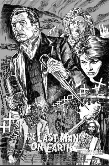 The Last Man On Earth - Silver Foil Variant 24" x 36" Limited Numbered Poster