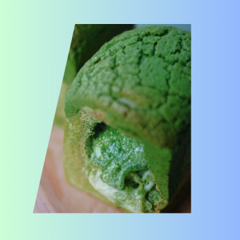 抺茶麻糬菠蘿包 / Matcha Pineapple Mochi Bun
