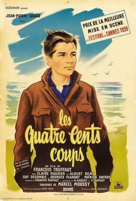 The 400 Blows 四百撃 French Style B Poster