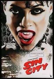 Sin City Rosario Dawson  Double-sided advance  Poster special price