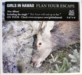 Girls In Hawaii/Plan Your Escape CD 