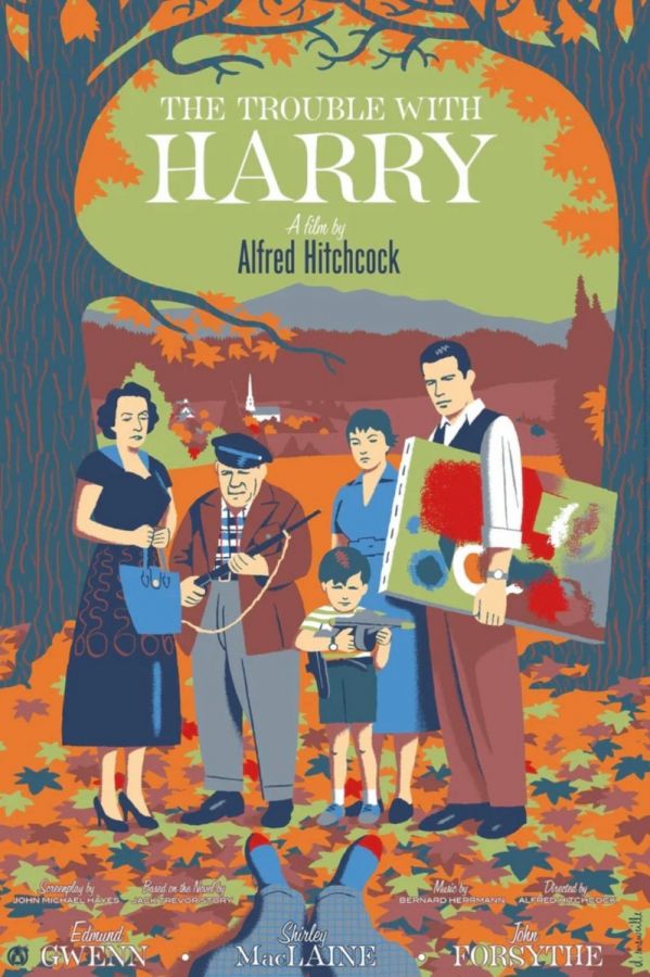 The Trouble With Harry - 24"x36" Variant Limited Numbered Poster