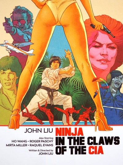  NINJA IN THE CLAWS OF THE C.I.A. (aka MADE IN CHINA) 1981 BR