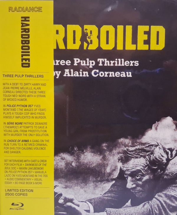 Hardboiled: Three Pulp Thrillers by Alain Corneau 1976 - 81 Blu-ray(UK Version)