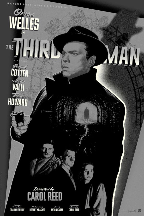 The Third Man - Silver & Black Metallic Variant 24" x 36" Poster