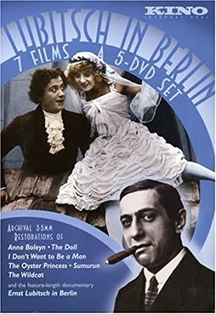 Lubitsch in Berlin (The Doll/Ernst Lubitsch in Berlin/The Oyster Princess/I Don't Want to be a Man/Sumurun/Anna Boleyn/The Wildcat) (5pc) DVD Boxset