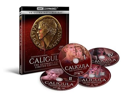 Caligula 1979 羅馬帝國艷情史 : The Ultimate Cut Limited Numbered 4K UHD & Blu-ray+CD