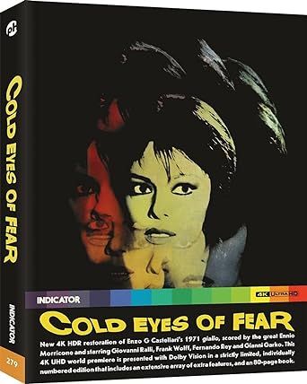 Cold Eyes of Fear 萬險千驚 1971 (US Limited Ed. 4K UHD) with Booklet