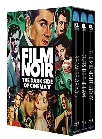 Film Noir: The Dark Side of Cinema V [Because of You / Outside the Law / The Midnight Story] BR Boxset