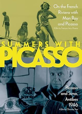 Summers With Picasso 2022 DVD (ON THE FRENCH RIVIERA WITH MAN RAY AND PICASSO,PICASSO AND SIMA, ANTIBES 1946) 