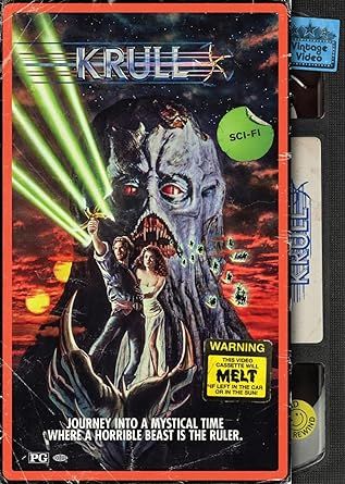 Krull 1983 Vintage Video DVD