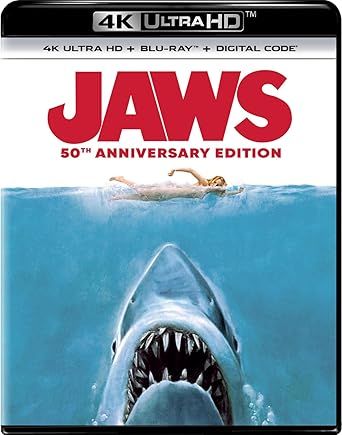 Jaws 1975 大白鯊 50th Anniversary Edition 4K Ultra HD + Blu-ray + Digital