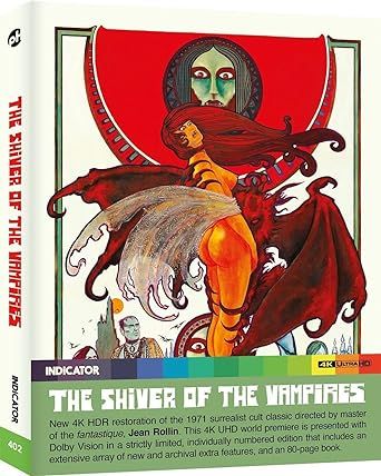 The Shiver of the Vampires 1971 (US Limited Edition 4K UHD) with Booklet