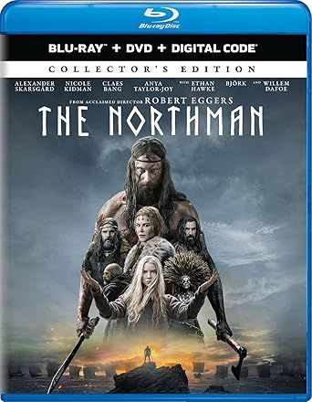 The Northman 2022 北方人 Collector's Edition Blu-ray +DVD + Digital