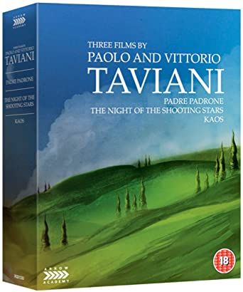 Three Films by Paolo & Vittorio Taviani (Padre Padrone, The Night of the Shooting Stars, Kaos) BR + DVD BOXSET