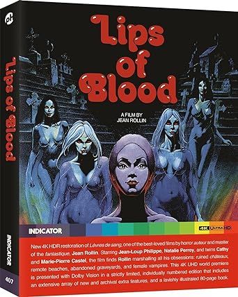 Lips of Blood 1975 (Lèvres de sang) (US Limited Edition) 4K UHD with Booklet