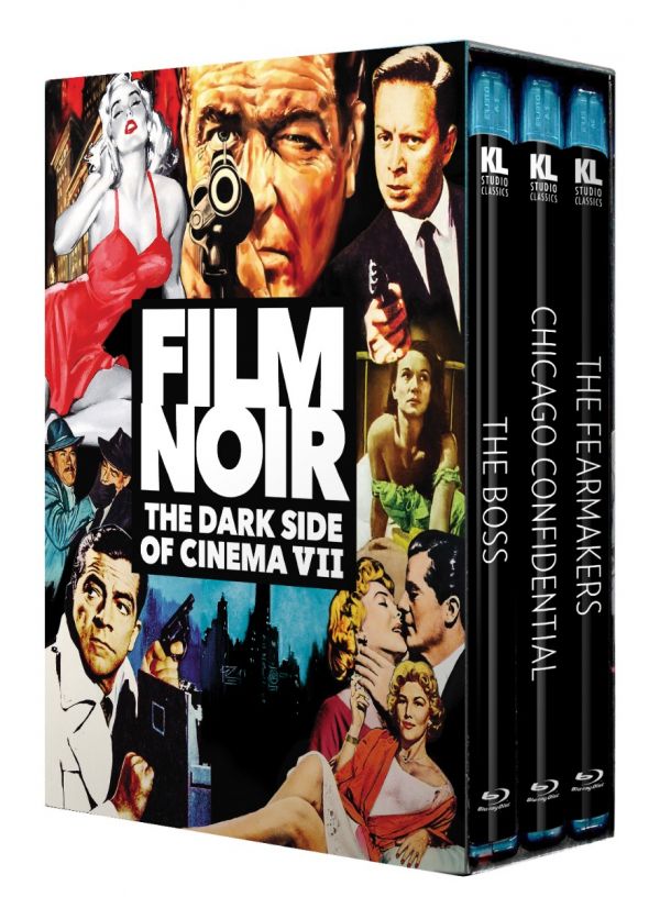Film Noir: The Dark Side of Cinema VII [The Boss / Chicago Confidential / The Fearmakers] BR Boxset