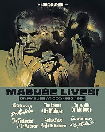 Mabuse Lives! Dr Mabuse At CCC: 1960-1964 BR Boxset