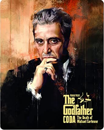 Mario Puzo’s THE GODFATHER, Coda: The Death of Michael Corleone Steelbook Limited Edition, 4K UHD + Digital Copy