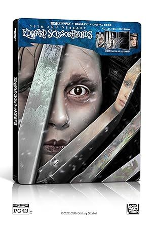 Edward Scissorhands 1990 35th Ann. ED. UHD/BD Combo + Digital + Steelbook 4K + Digital